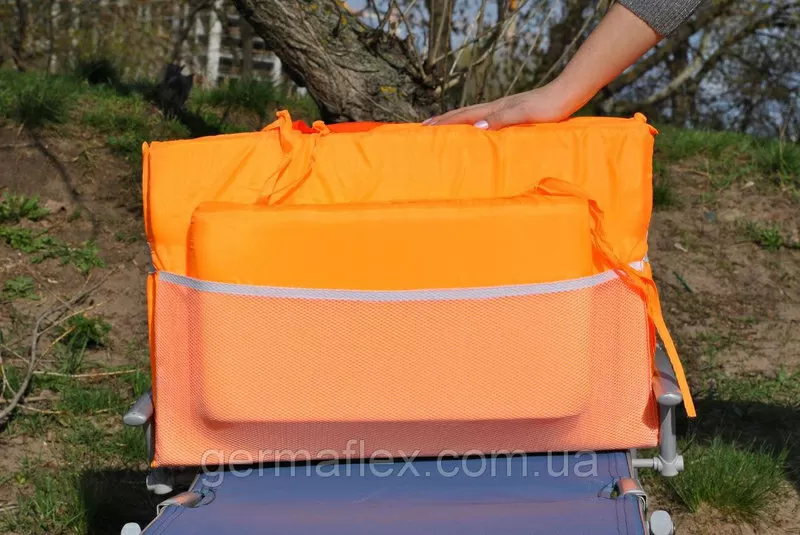 Матрац на шезлонг с подушкой 4