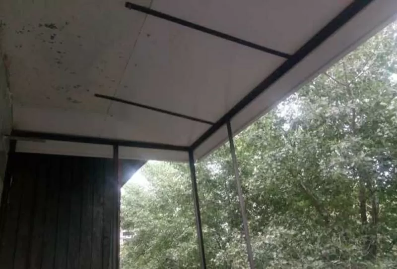 Балконы выносные, сварка и остекление. Любой сложности + крыши. 5