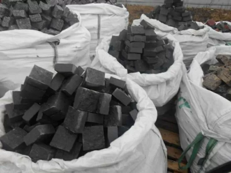 Брусчатка гранитная колотая