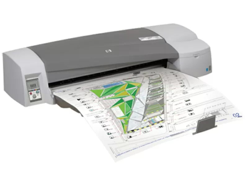 Плоттер HP DesignJet 111 з СНПЧ 2