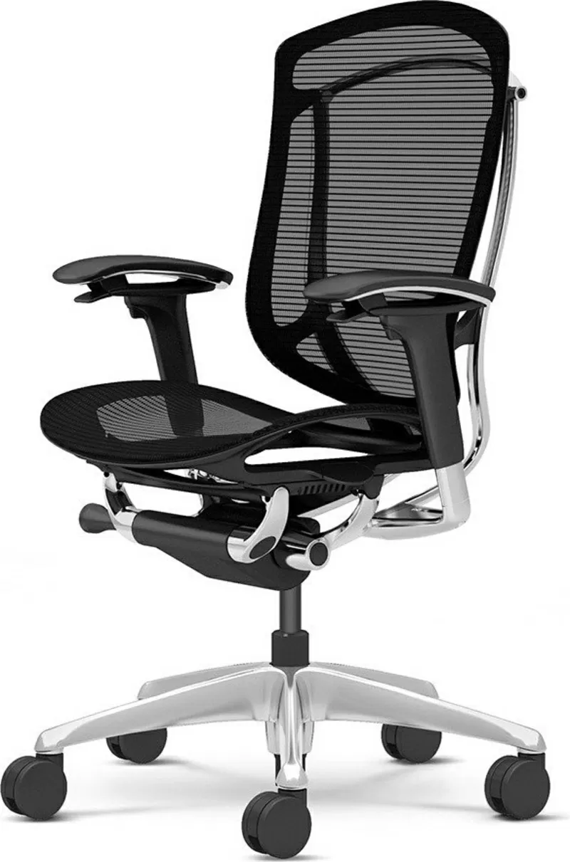 Офисные кресла  OKAMURA CONTESSA Black 3