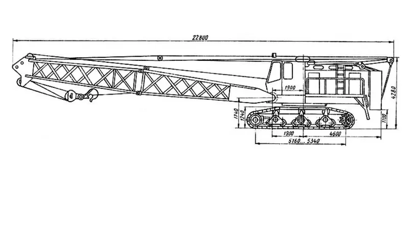 Аренда гусеничного крана  КС-8165 (100 тонн) 2