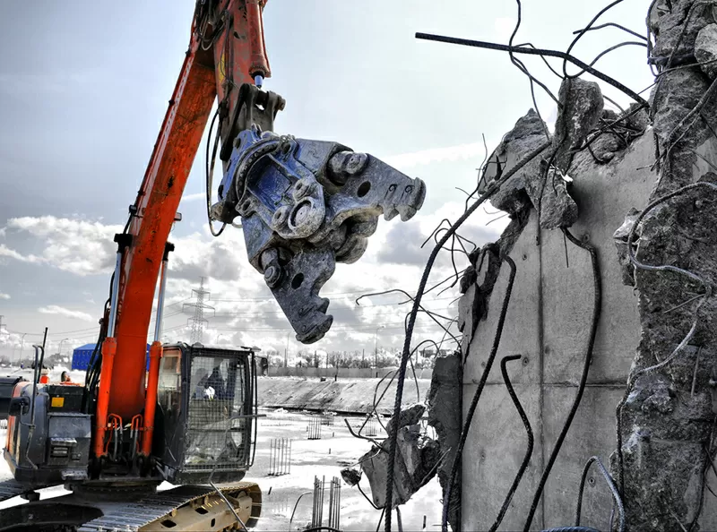 Демонтаж, снос сооружения