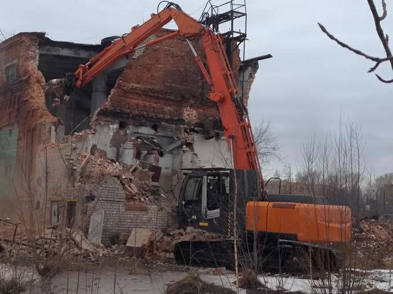 Демонтаж, снос сооружения 4