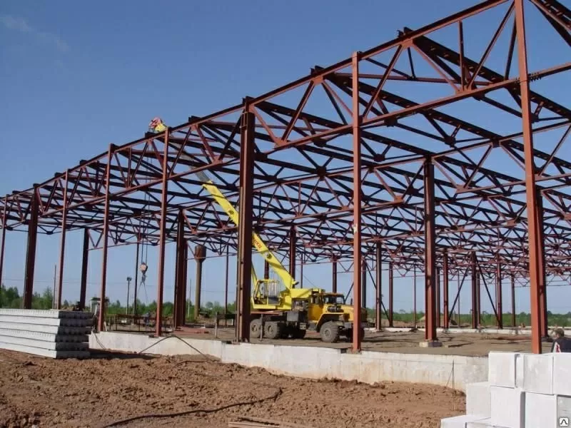Монтаж металлоконструкций 3