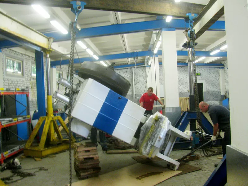 Монтаж демонтаж тяжелого оборудования 3