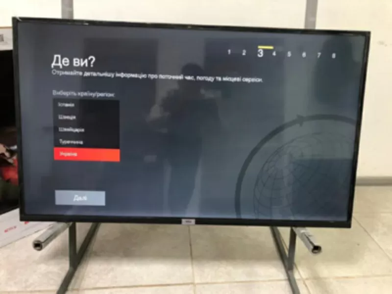 Телевізор TCL55DB600B - 55 дюймів /4K/Smart TV/HDR/WiFi 4