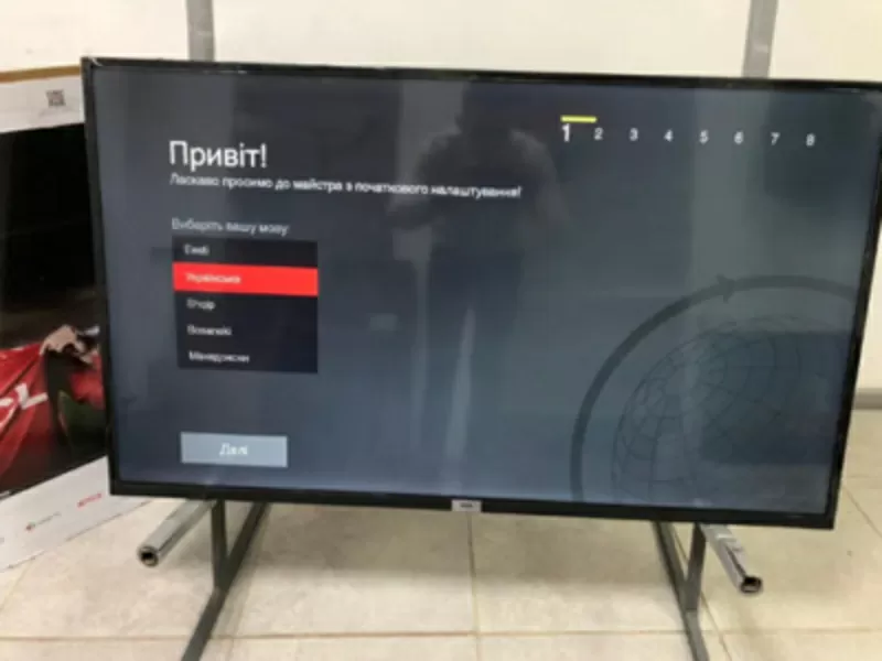 Телевізор TCL55DB600B - 55 дюймів /4K/Smart TV/HDR/WiFi 5