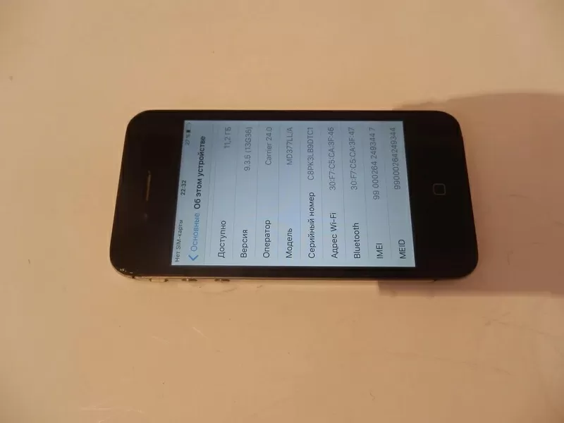 Мобильный телефон Apple iphone 4s 16gb