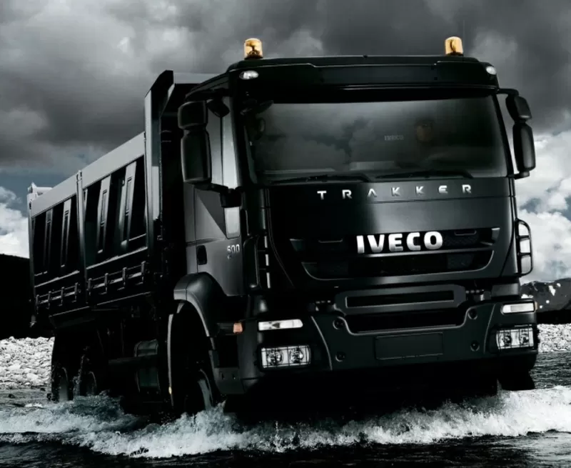 Гидравлика Hyva на тягач Iveco 2