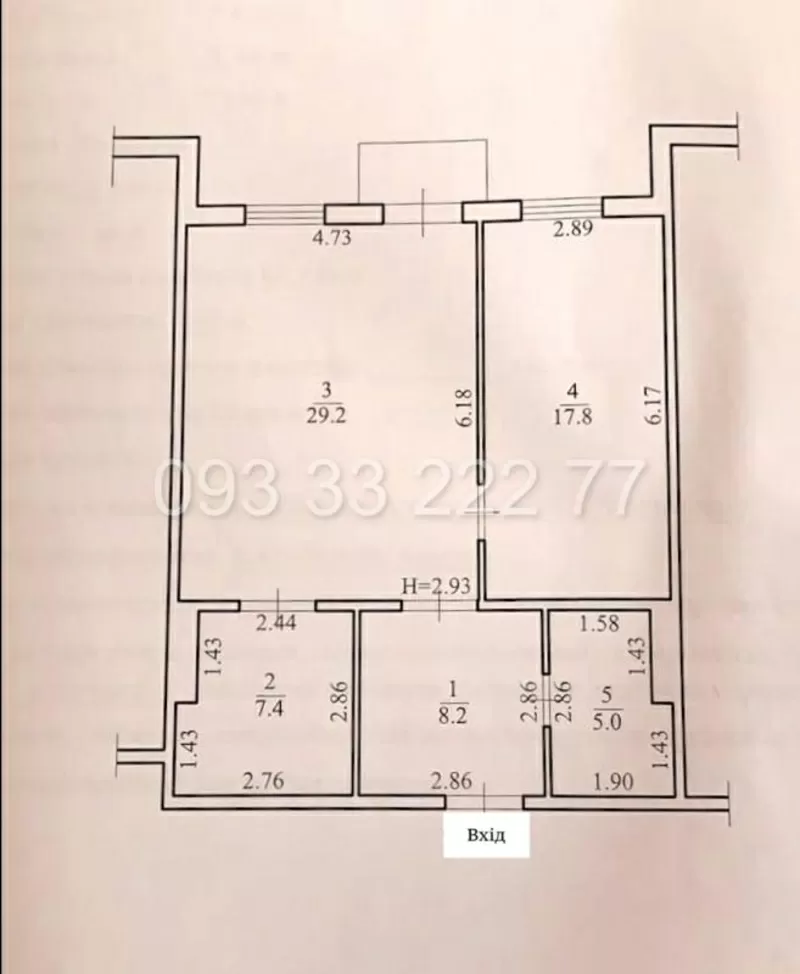 Продам 2-х комн. квартиру в ЖК Британский Квартал. Без комиссии. 5