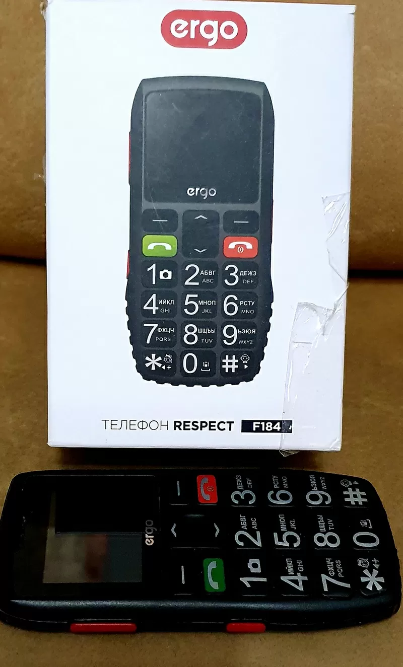 Продам мобильній телефон ERGO F184 RESPECT DUAL SIM BLACK (с документа 3