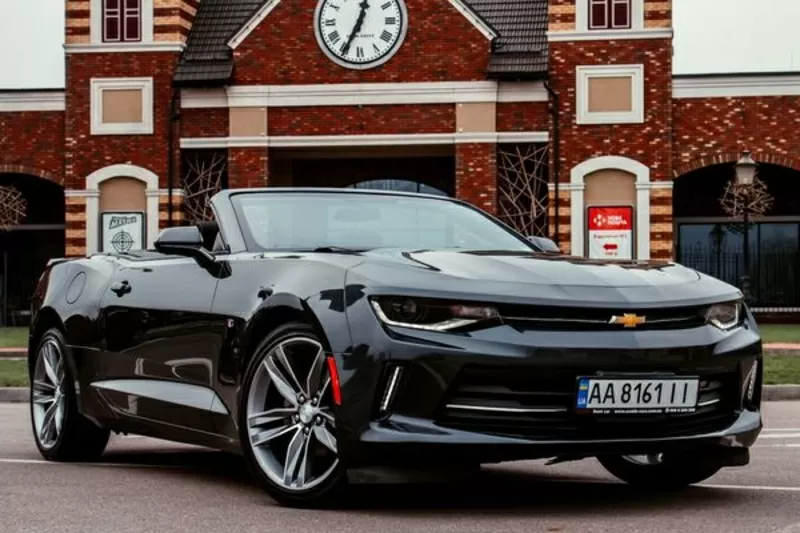 CHEVROLET CAMARO черный аренда авто 6