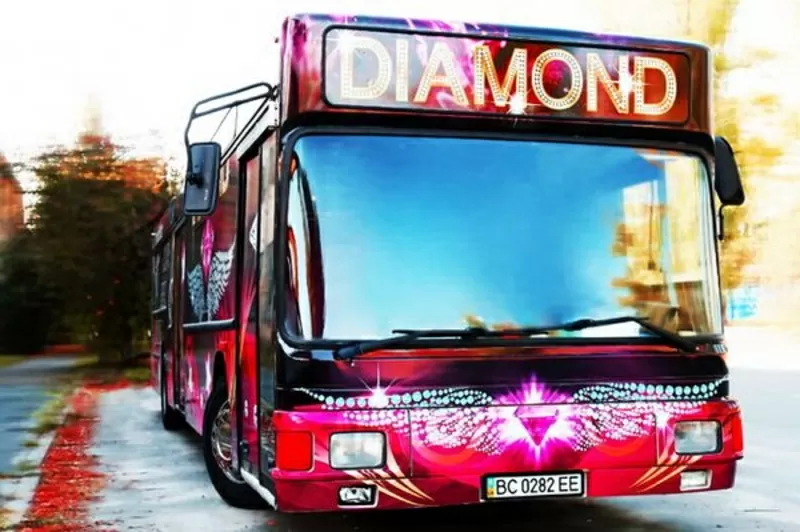 Автобус Пати бас Diamond Party Bus прокат 3