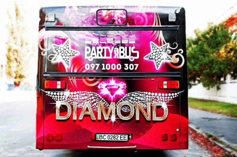 Автобус Пати бас Diamond Party Bus прокат 4