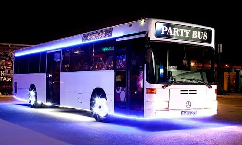 Лимузин автобус Party Bus Vegas пати бас прокат 