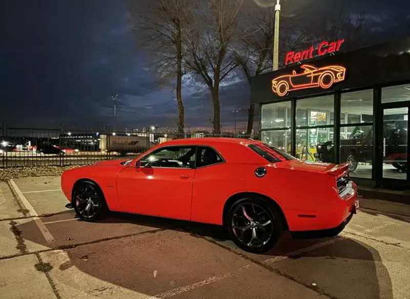 Спорткар DODGE CHALLENGER R/T манго аренда прокат авто 5