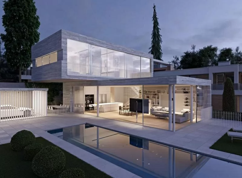 Дизайн интерьера домов, квартир и офисов в различных стилях. 6