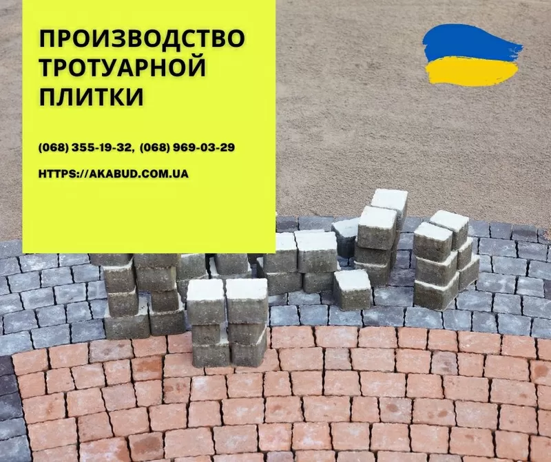 Тротуарна плитка та бруківка від виробника 5