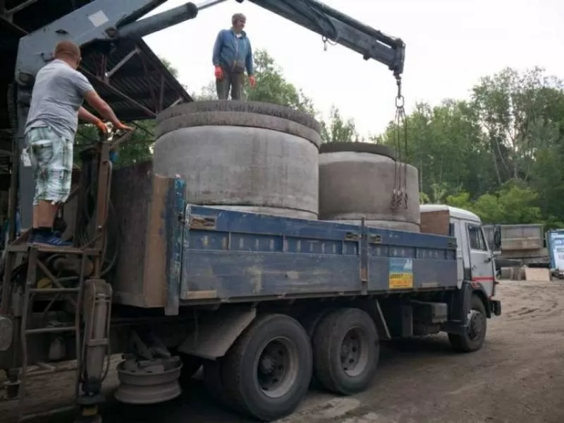 Кільця Залізобетонні. Виробництво. Встановлення. Доставка по києву. 7