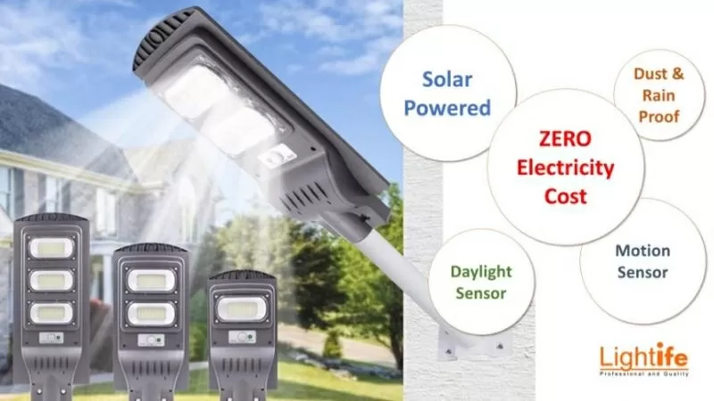 Продам вуличний світильник на сонячній батареї Solar LED Street Light 60W (з пультом) 7