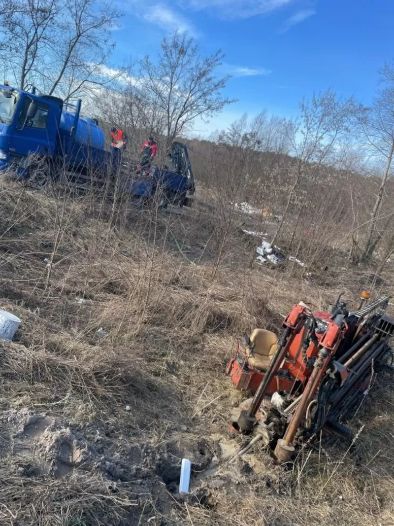 Прокол под дорогой ГНБ 6