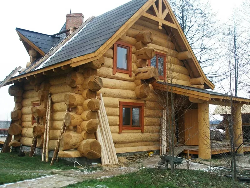 Будівництво дерев'яних срубів