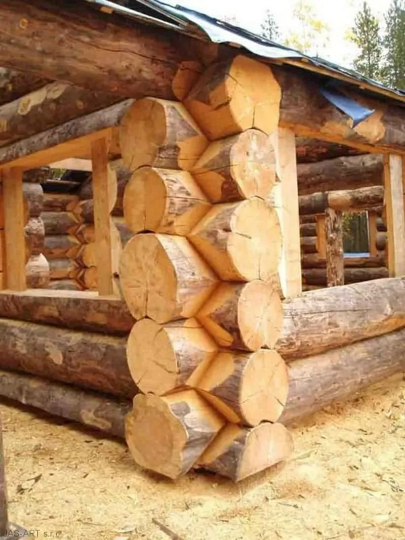 Будівництво дерев'яних срубів 2