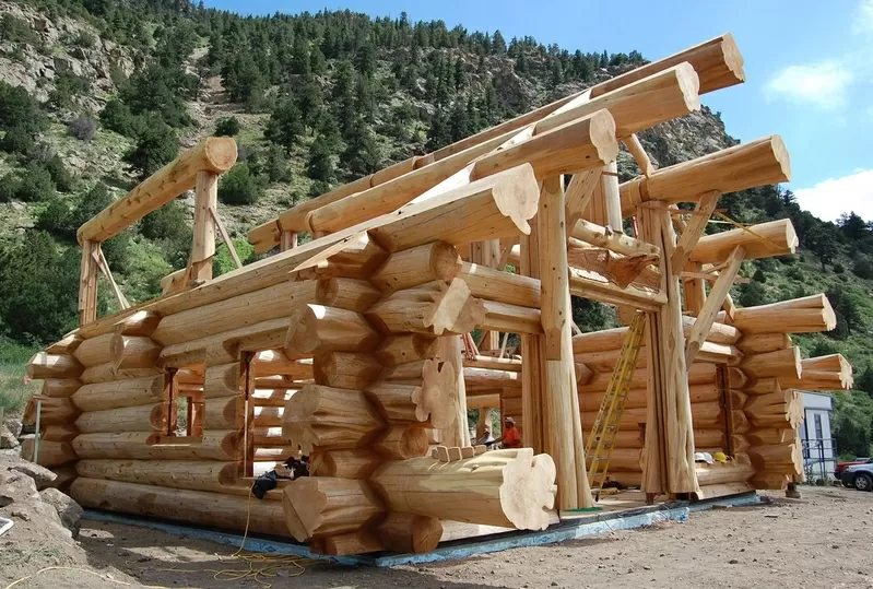 Будівництво дерев'яних срубів 5