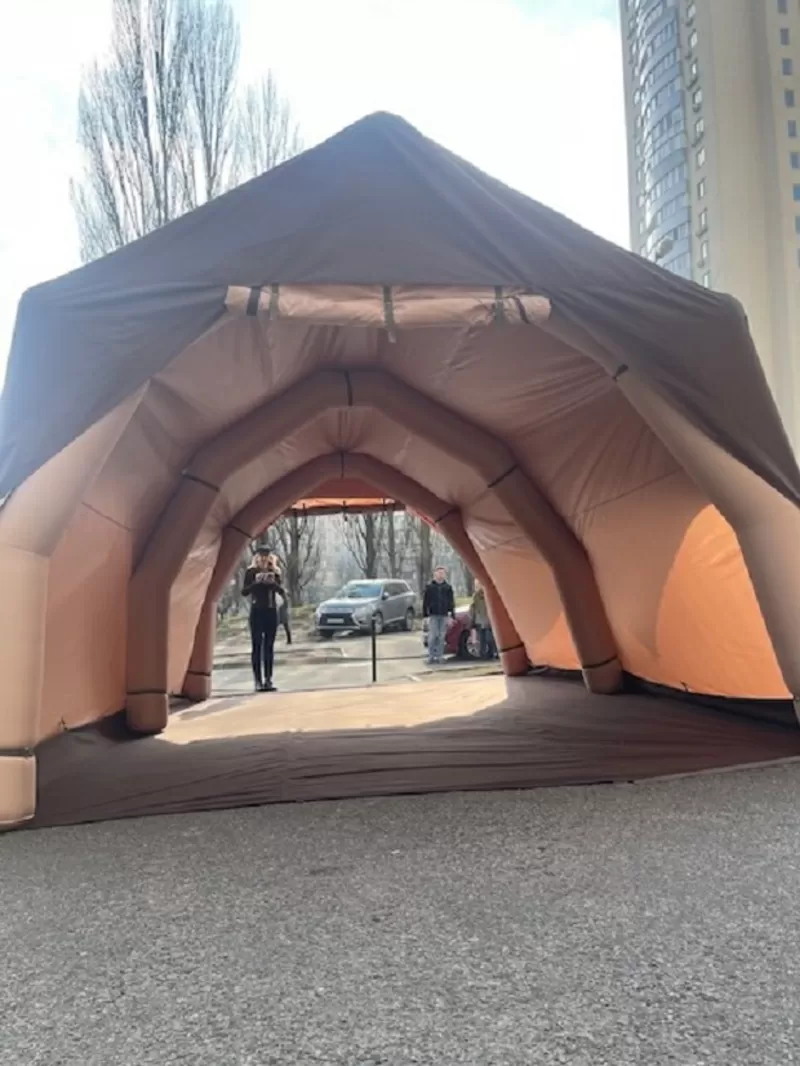Надувная палатка герметичная 3
