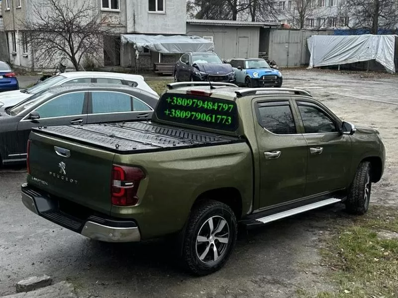 Силова алюмінієва кришка кузова для пікапа Peugeot Landtrek/Пежо Ландт 2