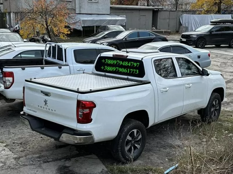 Силова алюмінієва кришка кузова для пікапа Peugeot Landtrek/Пежо Ландт 3