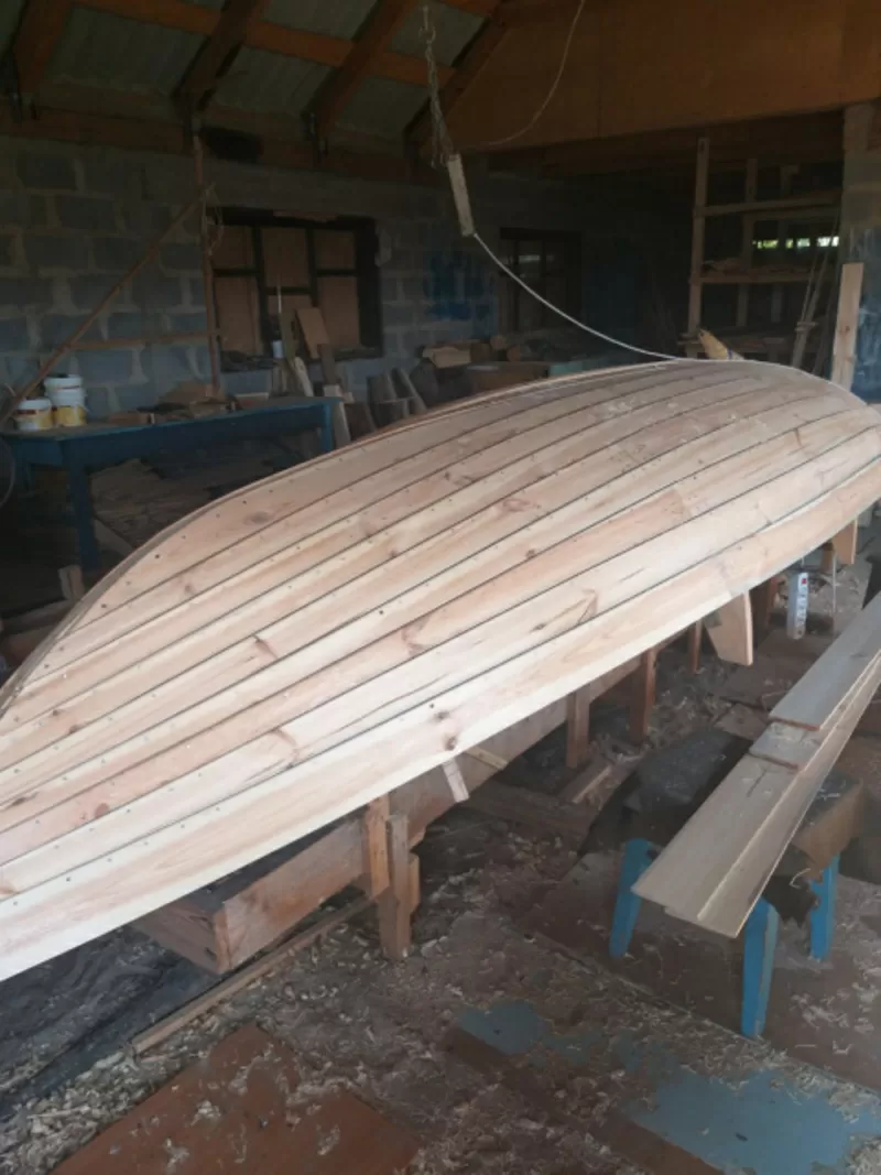 Изготовление лодок из дерева каркасы 3