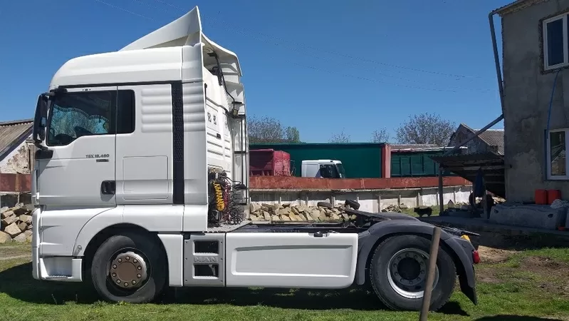 Man Tgx 8.480 з прицепом + робота по маршрутам