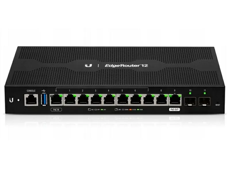 Современный роутер Ubiquiti EdgeRouter 12