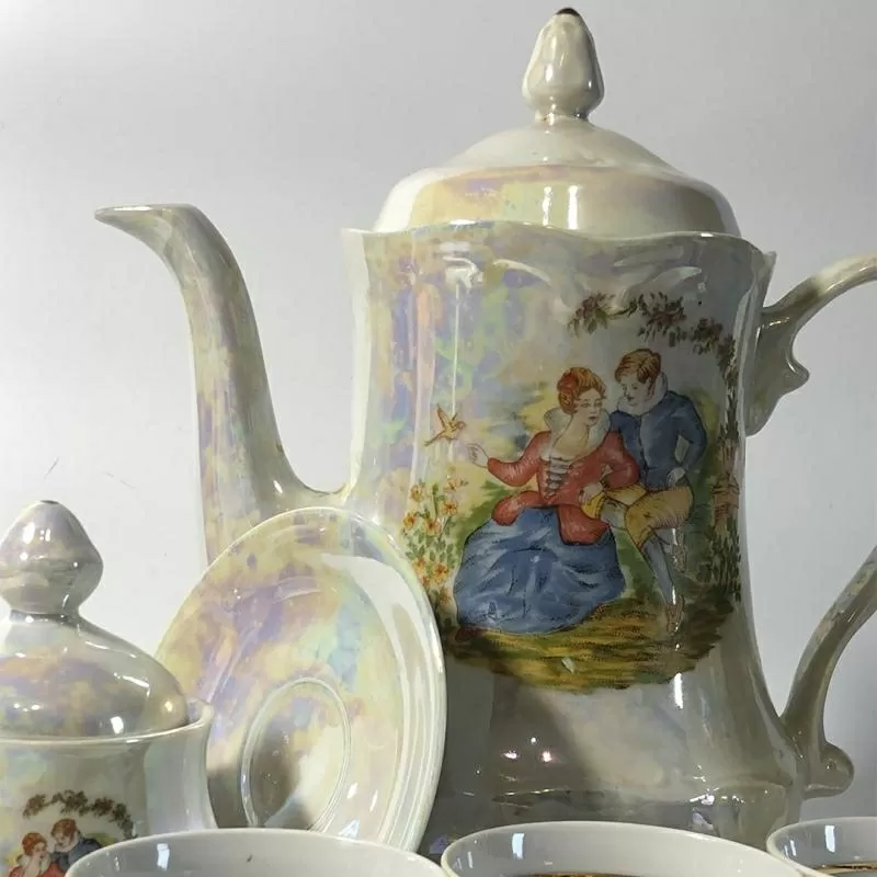 Антикварний чайний сервіз від польської марки Wloclawek Porcelana 7