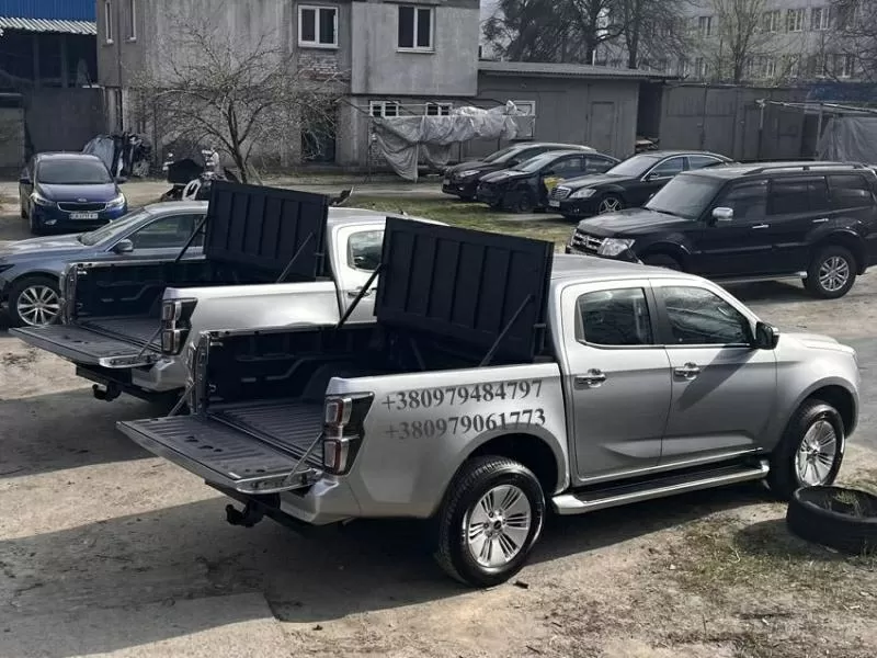 Силова алюмінієва кришка кузова Isuzu D-Max – надійність та стиль для  4