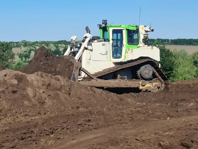 Послуги спецтехніки екскаватора,  бульдозера 2