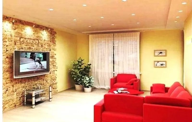 Поклейка обоев Киев Отделка квартир 