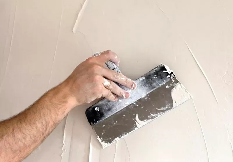 Шпаклёвка стен потолка