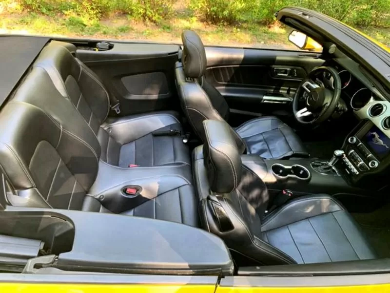 070 Кабриолет Ford Mustang желтый прокат посуточно 3