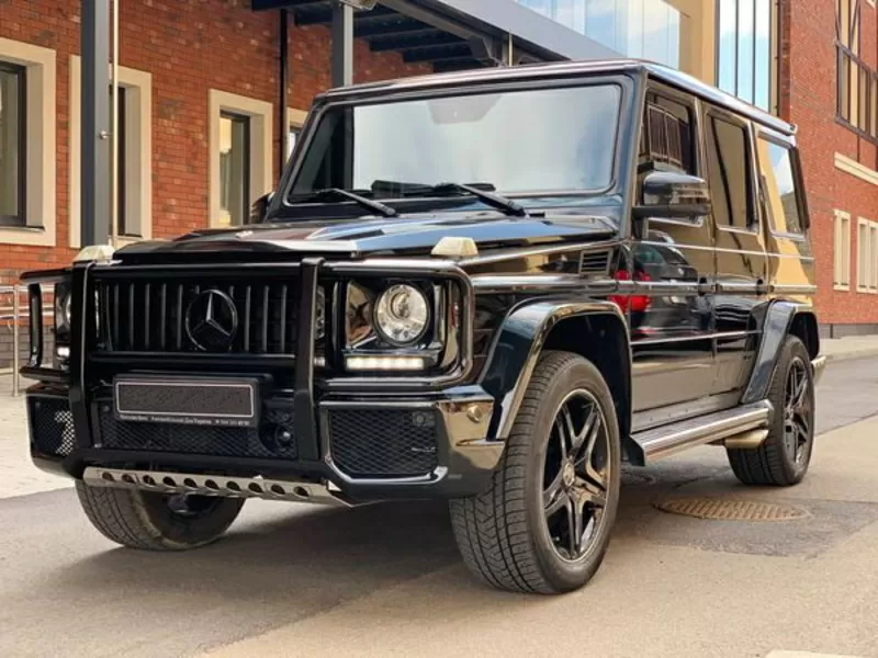 Внедорожник на свадьбу Mercedes Benz G63 кубик гелик
