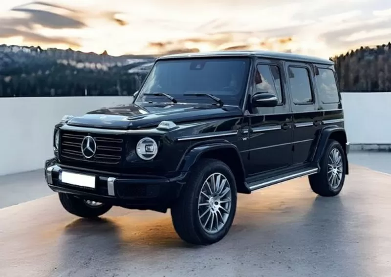 348 Прокат Mercedes Benz G500 AMG новый гелентваген кубик без водителя 4