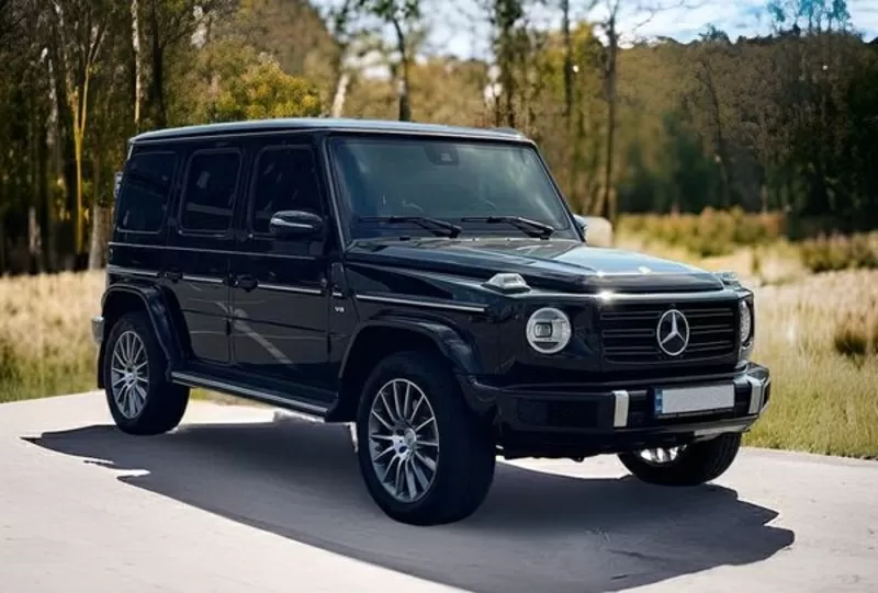 348 Прокат Mercedes Benz G500 AMG новый гелентваген кубик без водителя 6