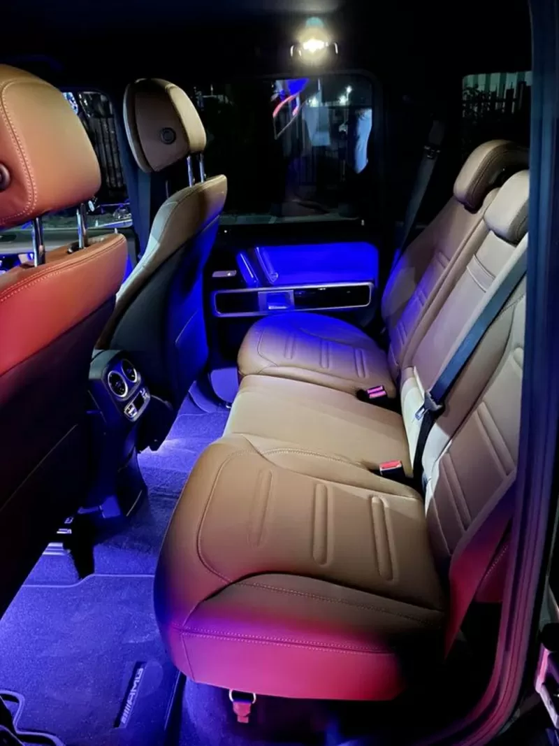 348 Прокат Mercedes Benz G500 AMG новый гелентваген кубик без водителя 9