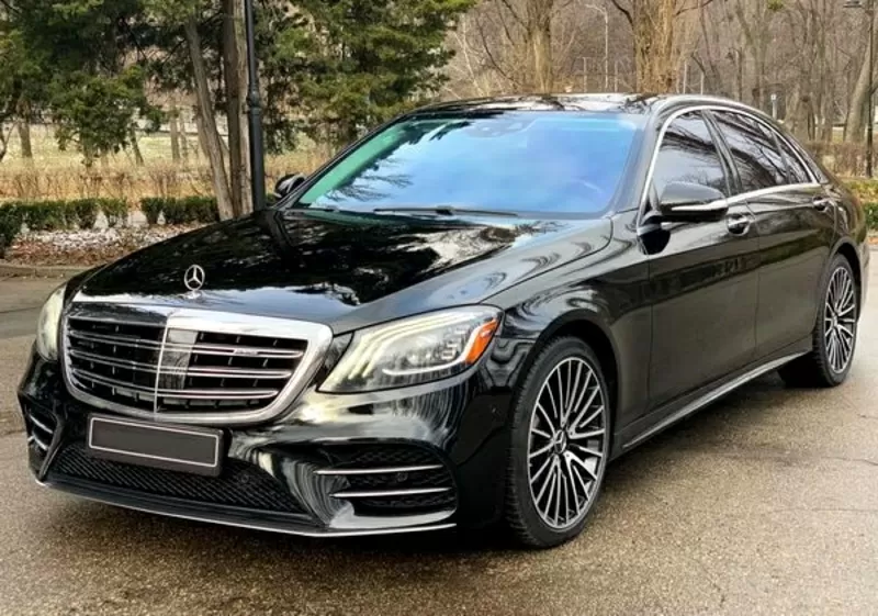034 Аренда авто на свадьбу Mercedes Benz S560 AMG 4MATIC W222 Restylin