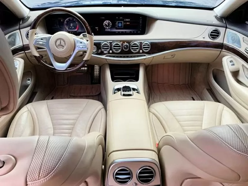 034 Аренда авто на свадьбу Mercedes Benz S560 AMG 4MATIC W222 Restylin 8