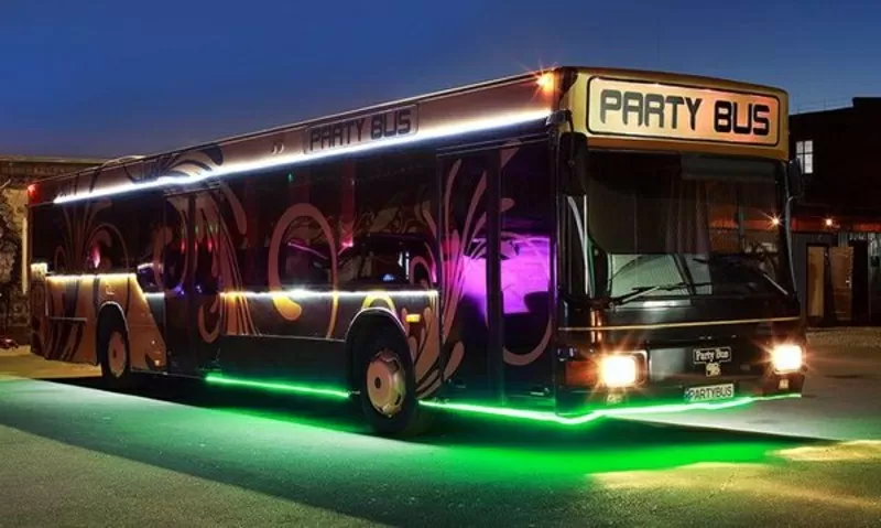 064 Заказать автобус Party Bus Golden Prime на детский день рождения 6