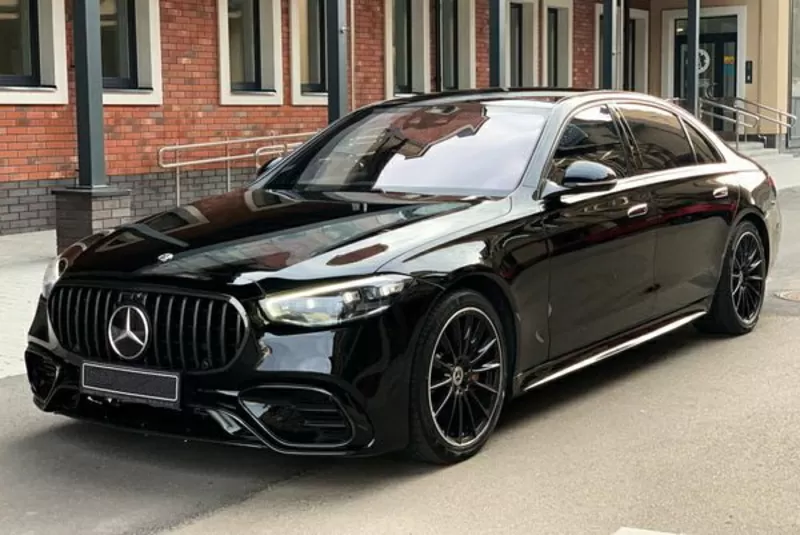 Аренда vip авто Mercedes-Benz S580 AMG W223 с водителем 3