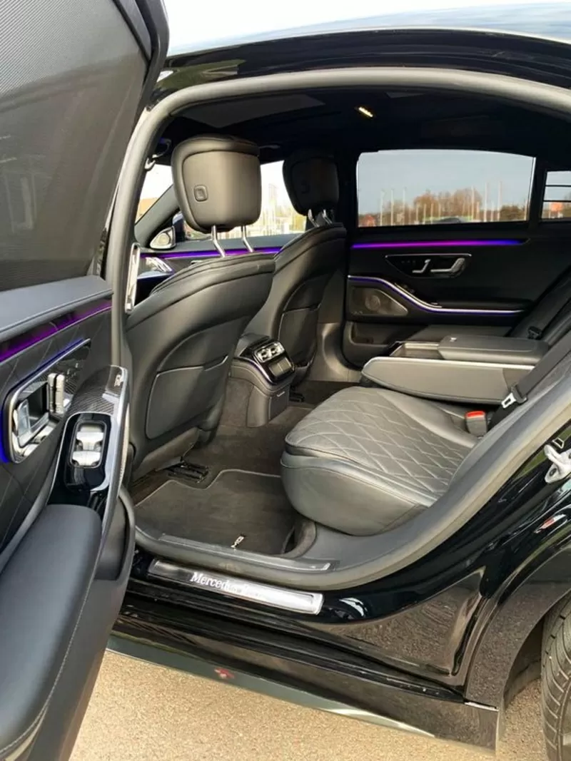Аренда vip авто Mercedes-Benz S580 AMG W223 с водителем 8